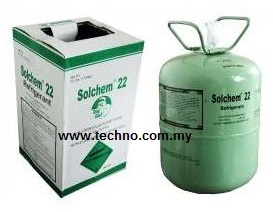 Solchem R22 Refrigerant Freon Gas 13.6kg